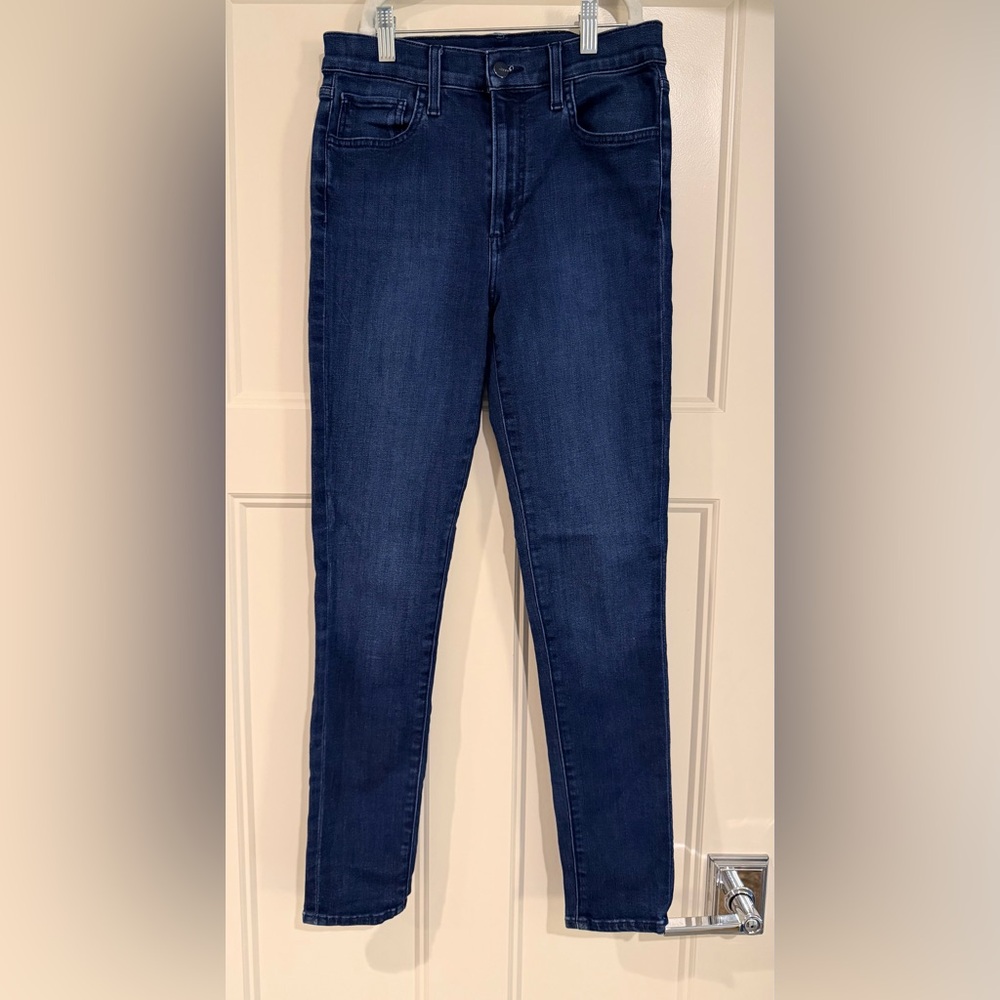 Joe's Jeans Dark Blue The Charlie high rise Skinny ankle jeans